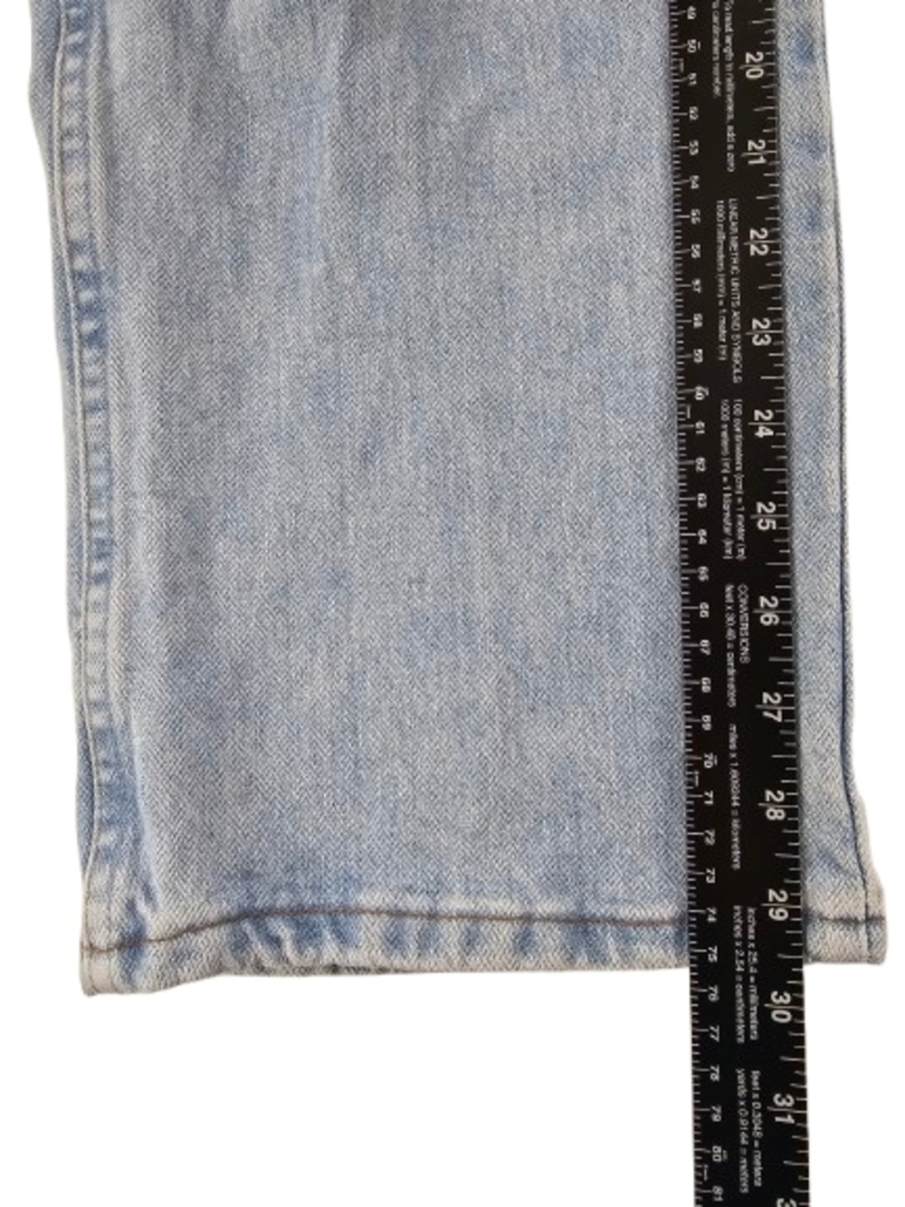 Wrangler Light‎ Blue Men’s Straight Jeans - Picture 7 of 9